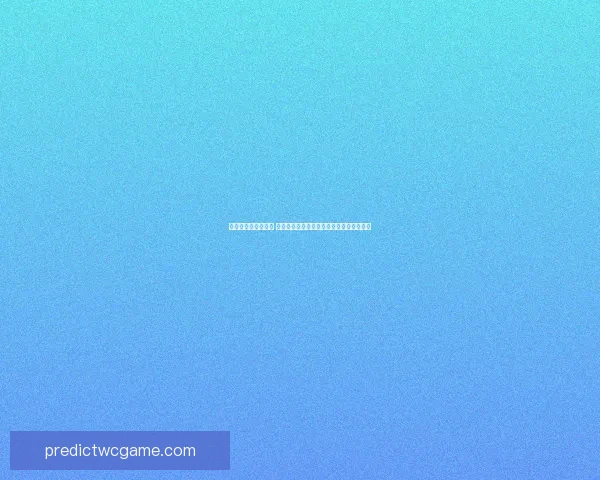 世界杯胜负竞猜攻略 全面解析如何精准预测赛果提高投注成功率